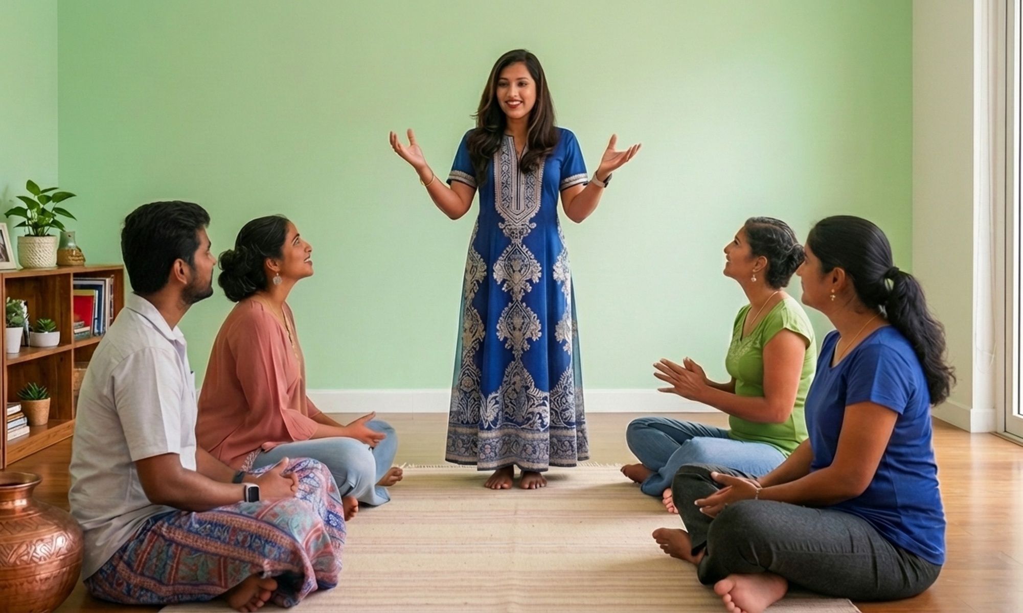 Learn Carnatic Vocal Music: 1 or 4 Group Classes(Online or In-Center)