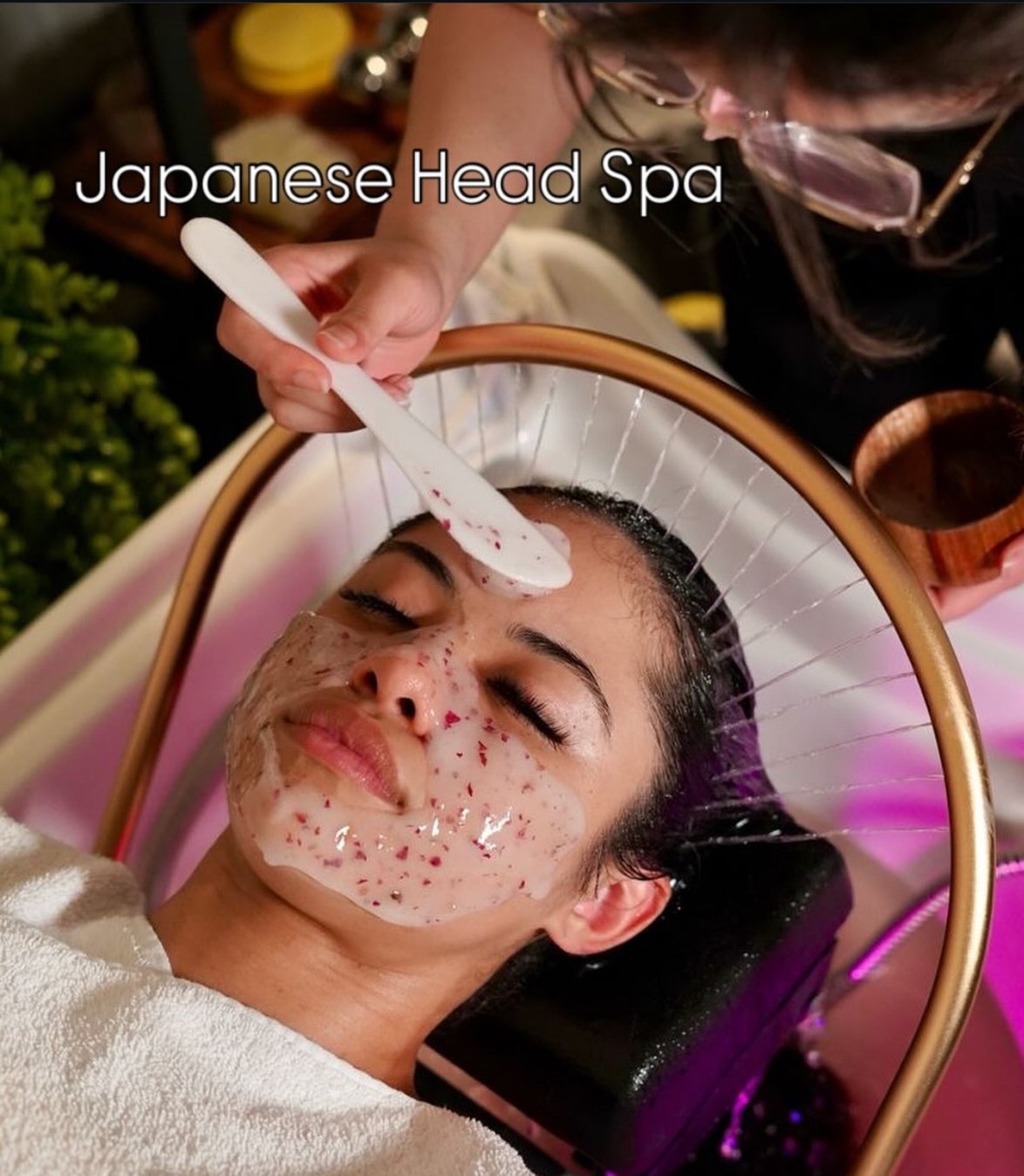 Indulge in a Luxe 1-Hour Head Spa for 1, 2, or 3 People — with Optional Champagne Upgrade (Up to 34% Off)