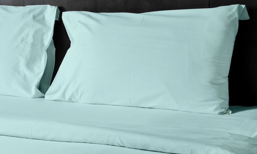 Image 4: Queen Size Luxury Comfort 4-Piece 1800 Series Bedding Super Soft Feel Sheet Sets