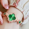 Image 4: Four-leaf Clover Bracelet Quartz Watch