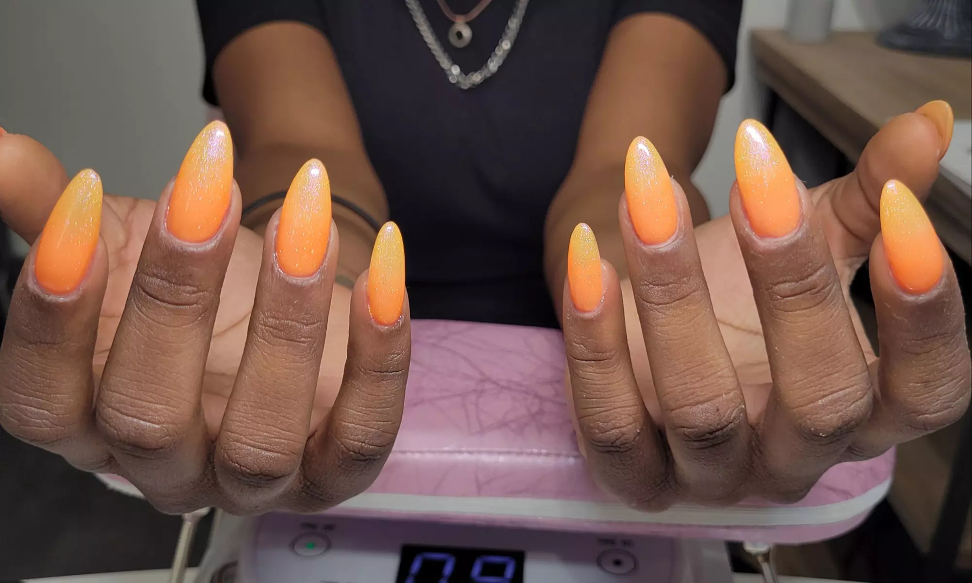 Gel Mani, Exfoliating Gel Pedi, or Hard Gel Enhancements