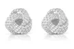 Italian Made 925 Sterling Silver Twist Love Knot Stud Earrings - Second Medium