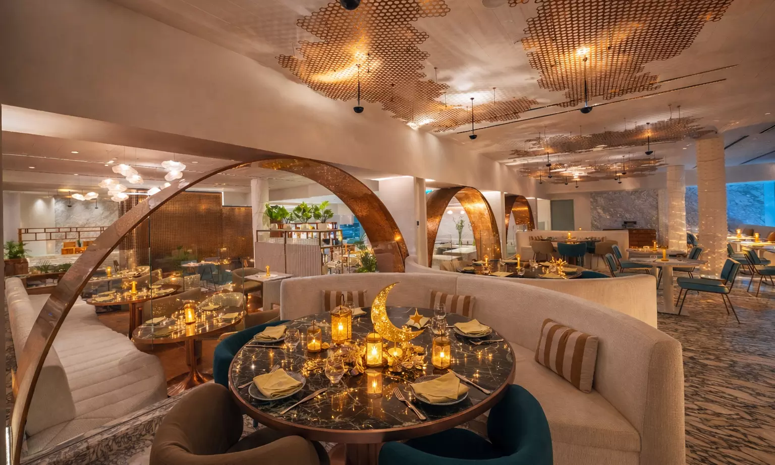 Savor a 4-Course Iftar Set Menu & Ramadan Beverages on the Palm for One Child or Up to 4 Adults (Up to 23% Off) - Primary Image