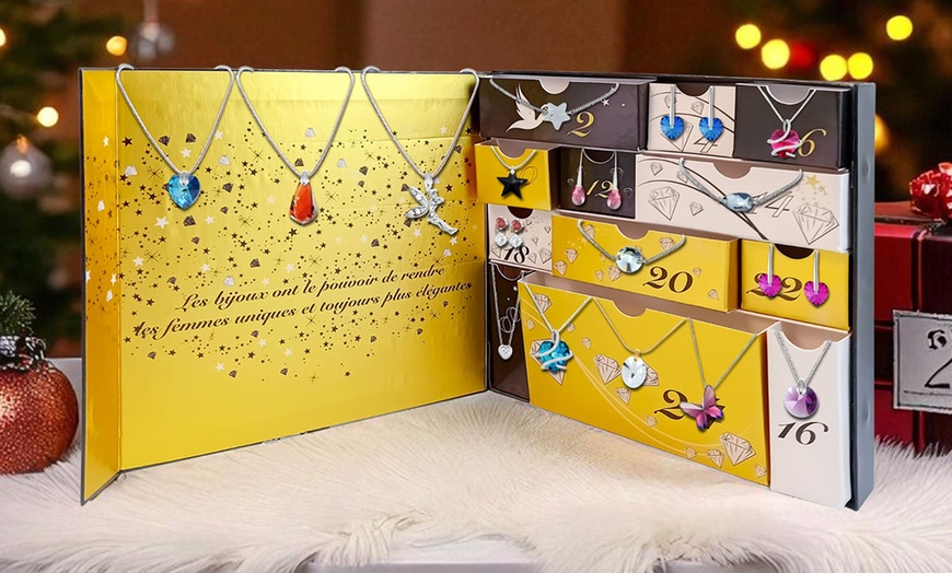 Image 2: Calendario de Adviento con joyas con brillantes, de SC Crystal