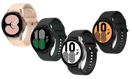 Samsung Men's Green Refurbished Galaxy Watch 4: Galaxy Watch4 44Mm/ With Black Strap