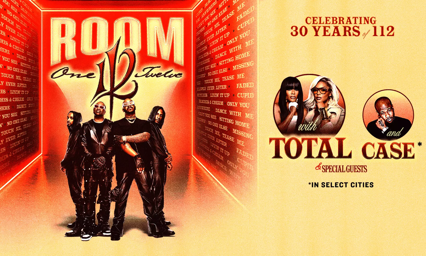 112 Room 112 Tour on November 13 at 8 p.m. - Primary Image