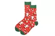 Two or Four Pack Christmas Cotton Socks From Ever Mercantile (Up to 83% Off); Free Shipping - Second Medium