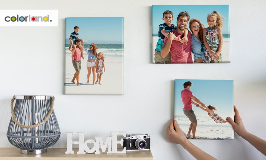 Image 1: Transform Your Memories into Masterpieces with Stunning Canvas Prints!