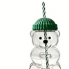 Image 2: Tasse en verre "Barista Teddy Bear" 3D 