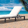 Image 2: One or Two Monaco Rattan Sun Loungers