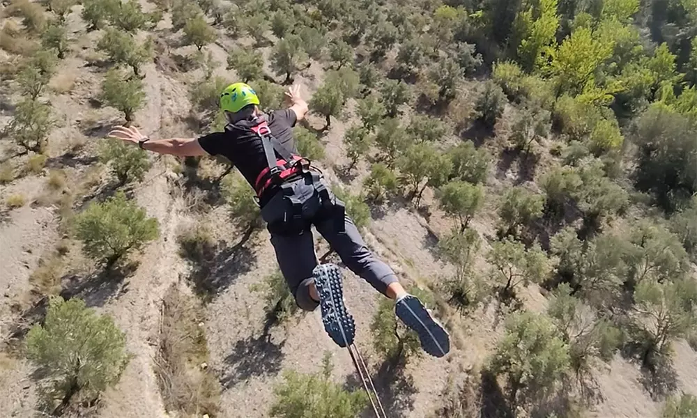 Experiencia de puenting en paraje natural para 1 o 2 personas