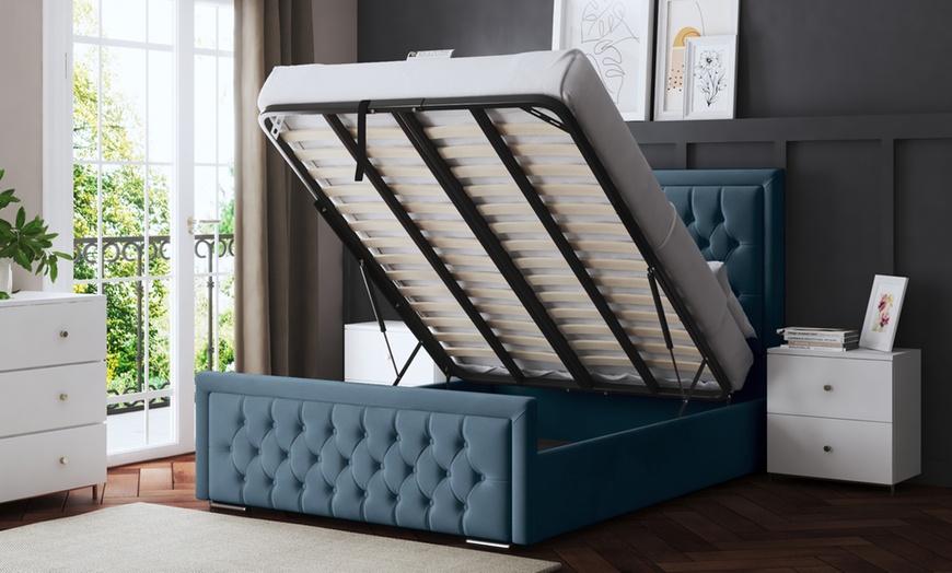 Image 14: DS Living Allegra Upholstered Bed