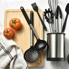 Image 10: Set d'ustensiles de cuisine en silicone 12 pièces avec support