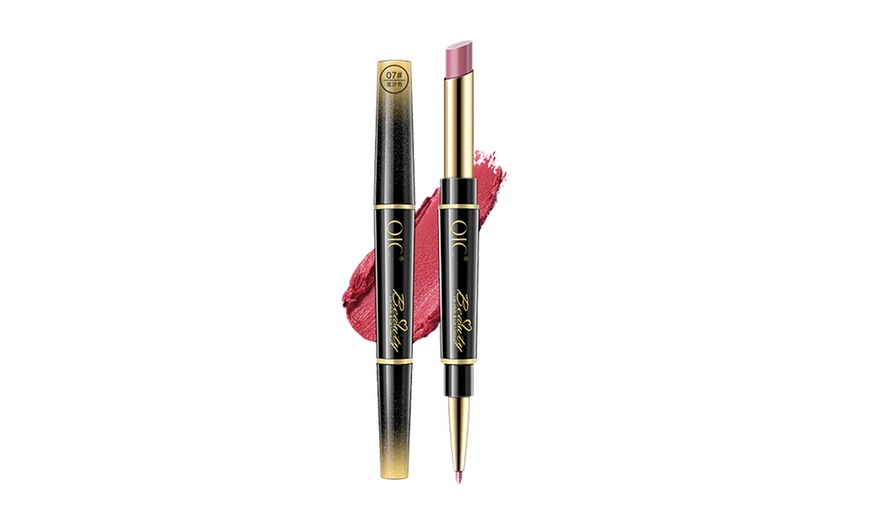 Image 3: Three-Piece Two-in-One Lip Liner and Lipstick Set