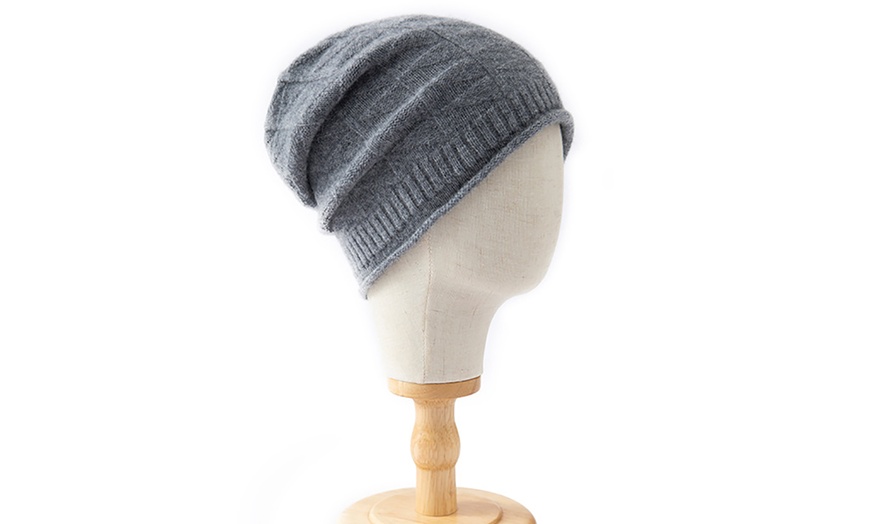 Image 4: 1 ou 2 bonnets en laine mérinos pour femme