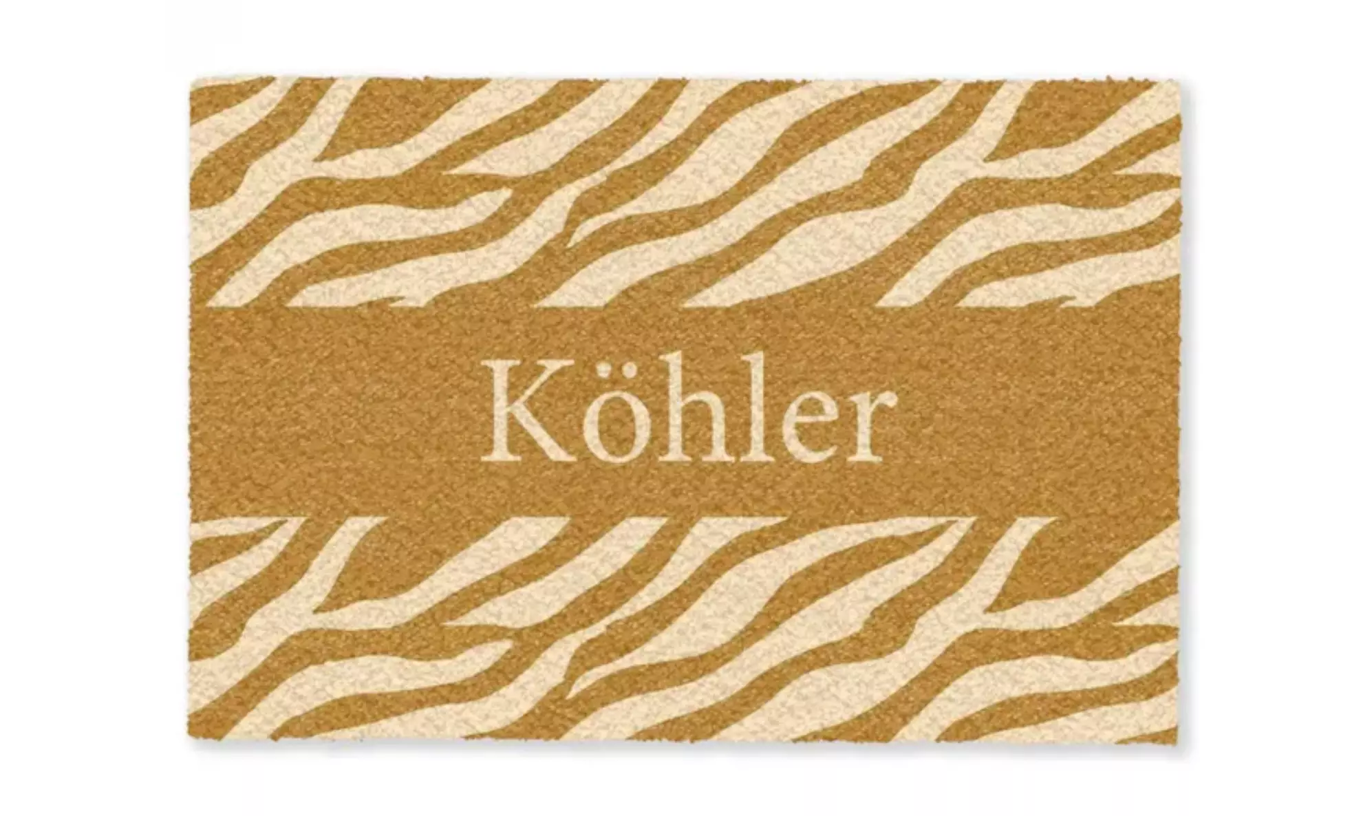 Fußmatte mit Namen in Design nach Wahl
