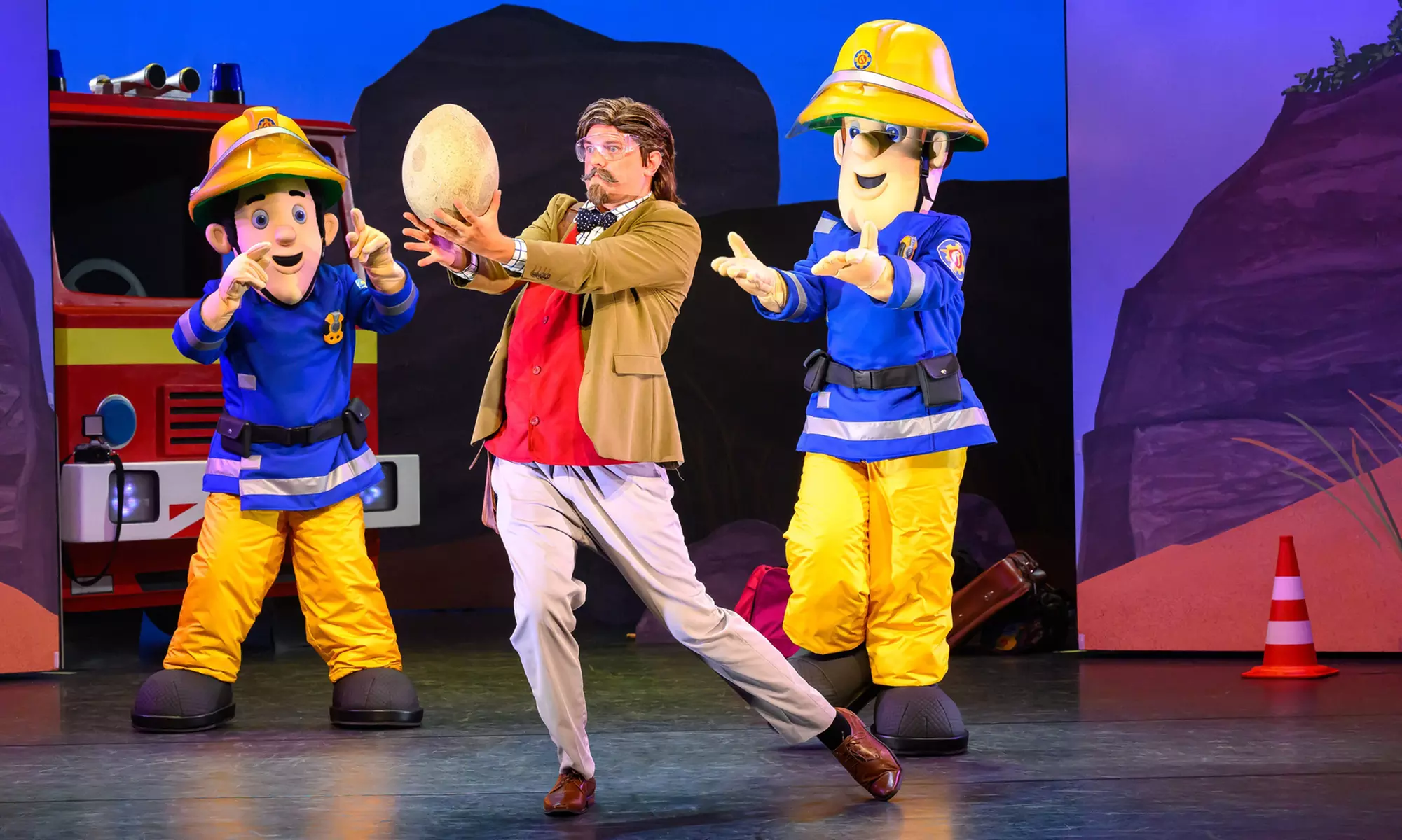 Feuerwehrmann Sam Live - Abenteuer auf der Dino Insel