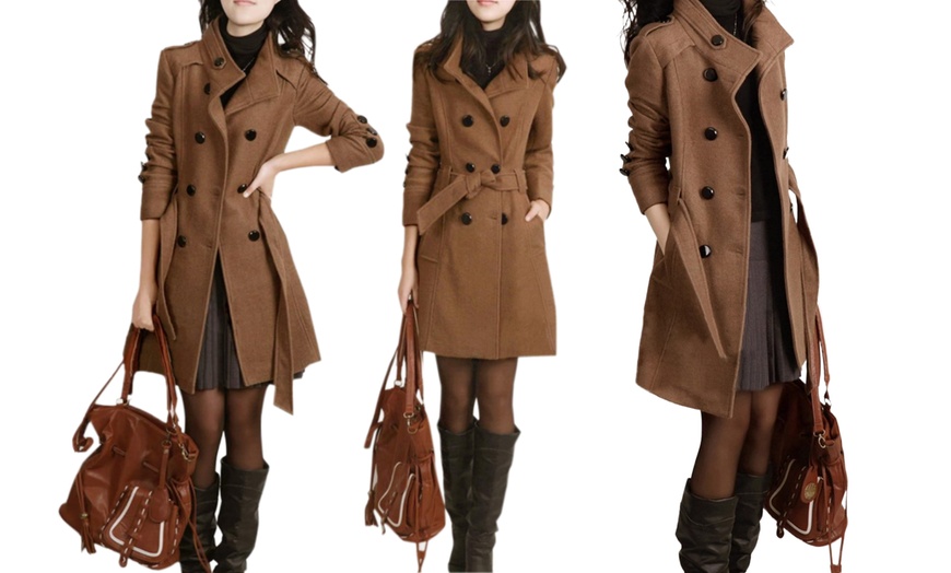 Image 7: Winter Trench Coat