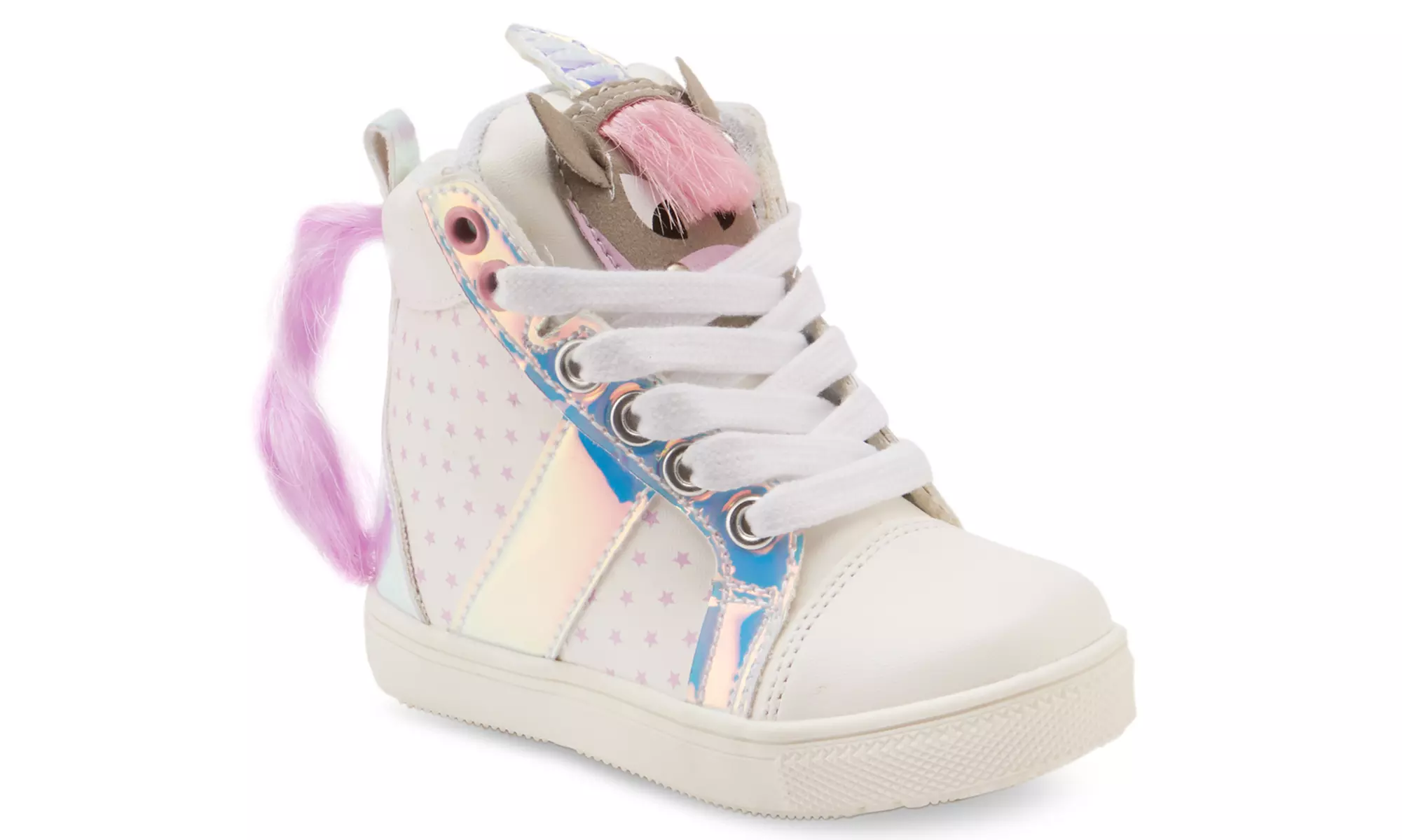 Olivia Miller Kids' Animal Sneakers with Matching Handbag (Size 5) - Primary Image