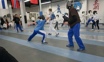 Three Weeks of Beginning/Introduction to Fencing Classes for One Child Aged 7–14 - Ocean State Fencing Club, RI