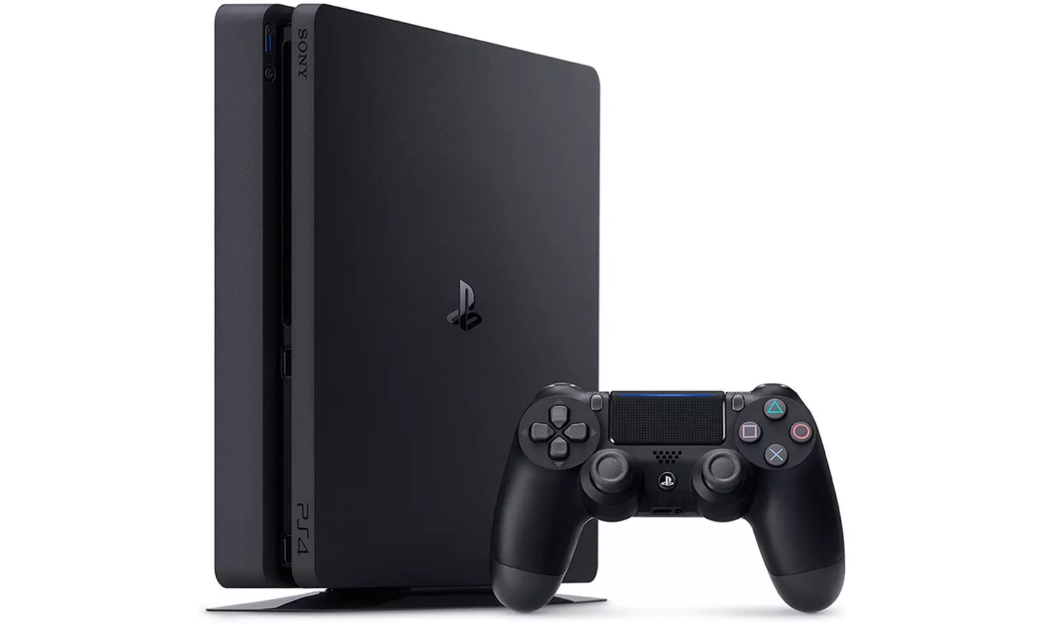 Sony PlayStation 4 Slim 1TB Game Console with Extra DualShock 4 Wireless Controller - Primary Image