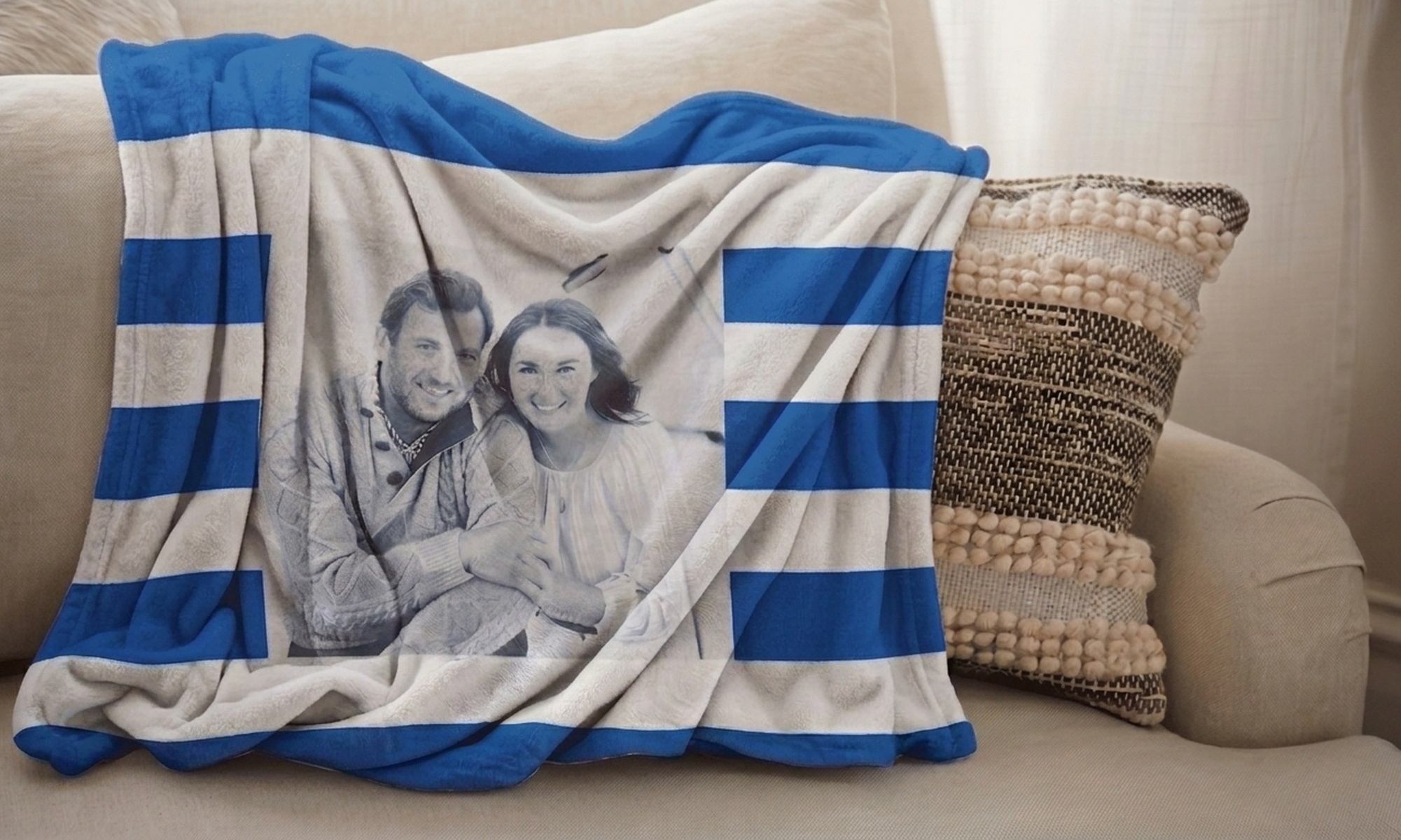 Crea una coperta fotografica personalizzata: un ricordo unico, morbido