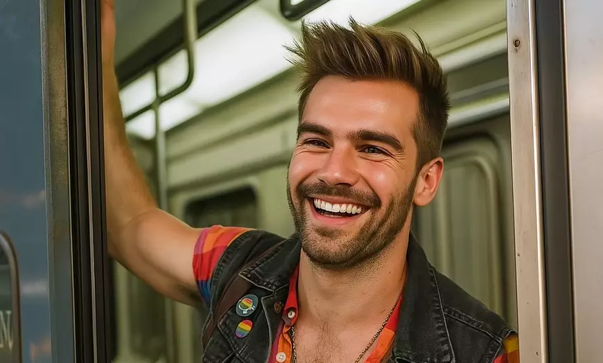 Image 3: Voyage festif en train jusqu'à la Pride Amsterdam | 02 août 2025 (jusqu'à 43% de remise)