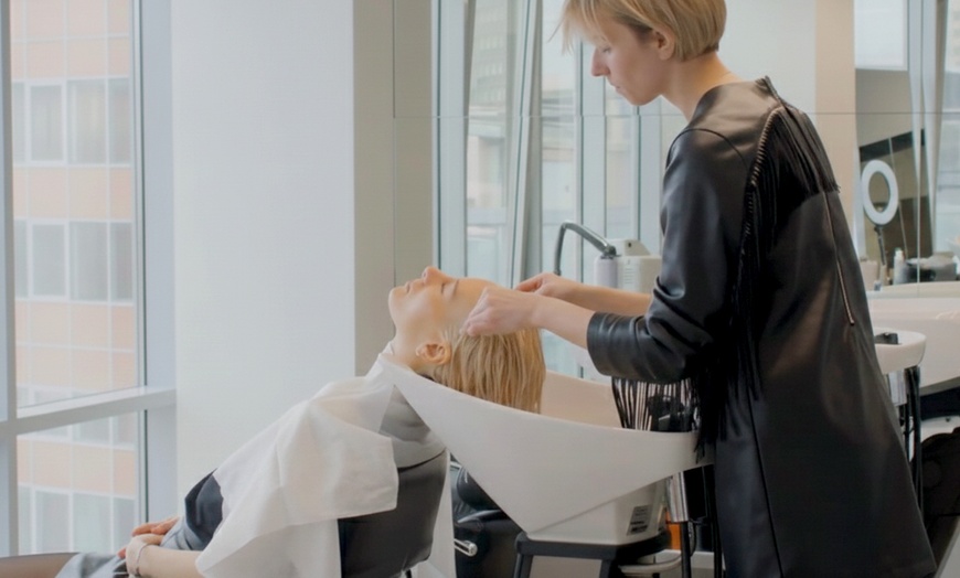 Image 1: Haircuts, Smooth Keratin, Fresh roots Color & Blow-Dry Finishes