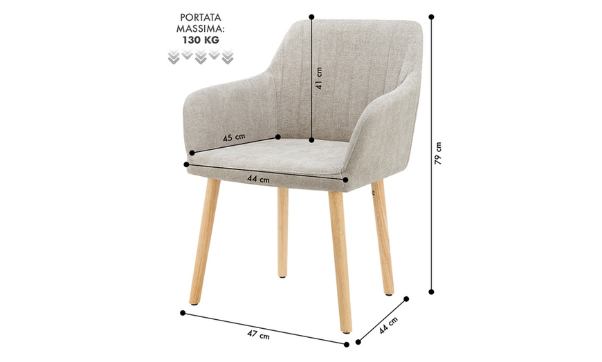 Image 20: Sessel im skandinavischen Stil