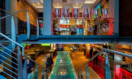 Pizza or Burger with Fries and a Drink for 2 - Reds