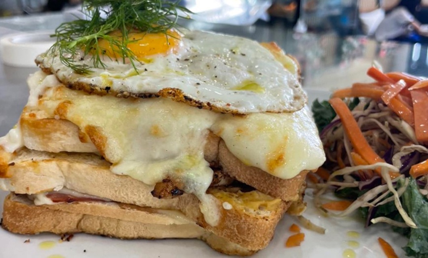 Image 11: Delicious All Day Brekky or Lunch Main Meal + Drink - 1, 2 or 4 People