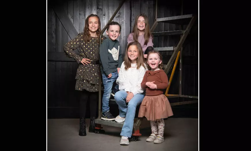 Professionele gezinsfotoshoot incl. mini-album bij Frans Lahaye