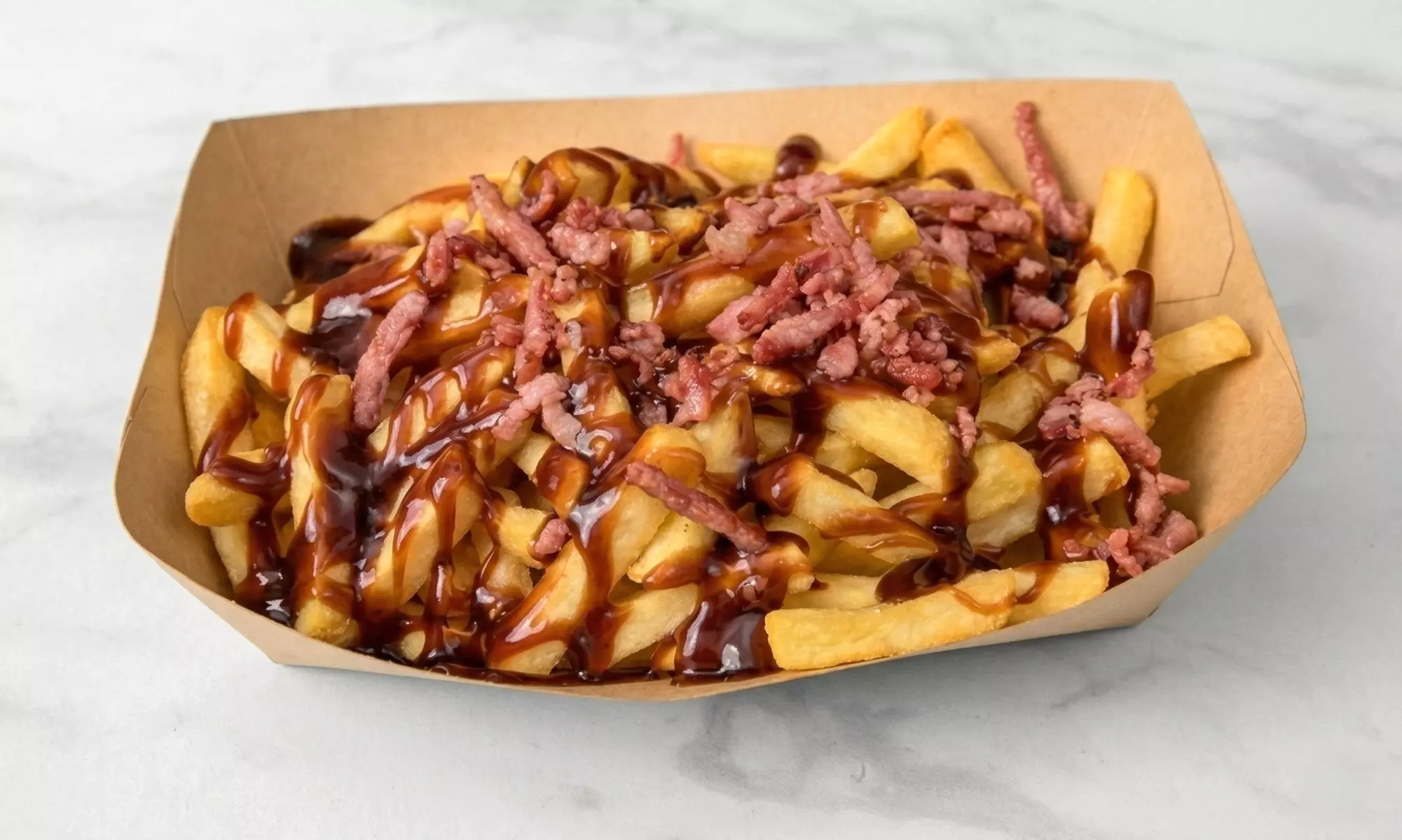 Menú de smash burger con patatas, postre y bebida para 2, 3 o 4