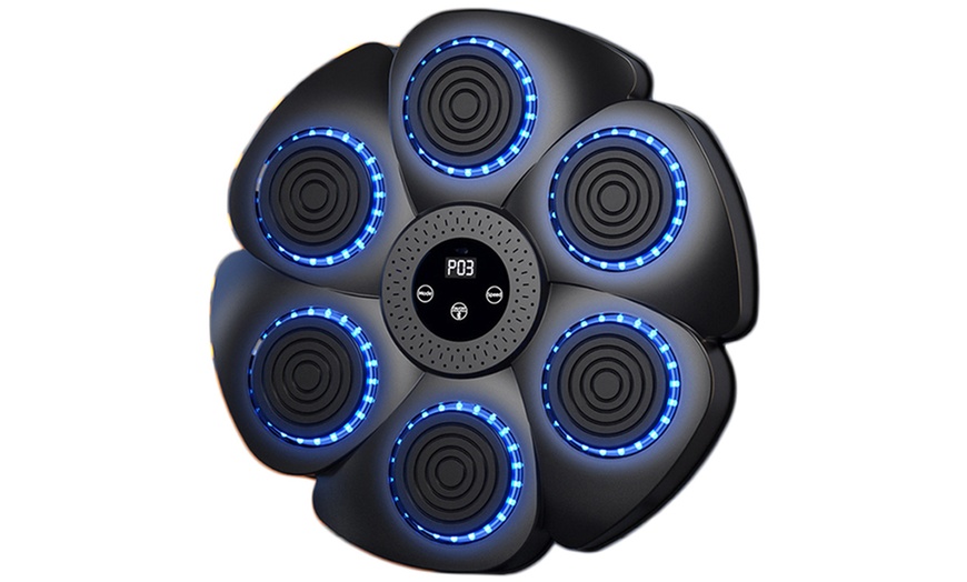Image 3: Wall-Mounted Bluetooth Electronic Punching Music Machine