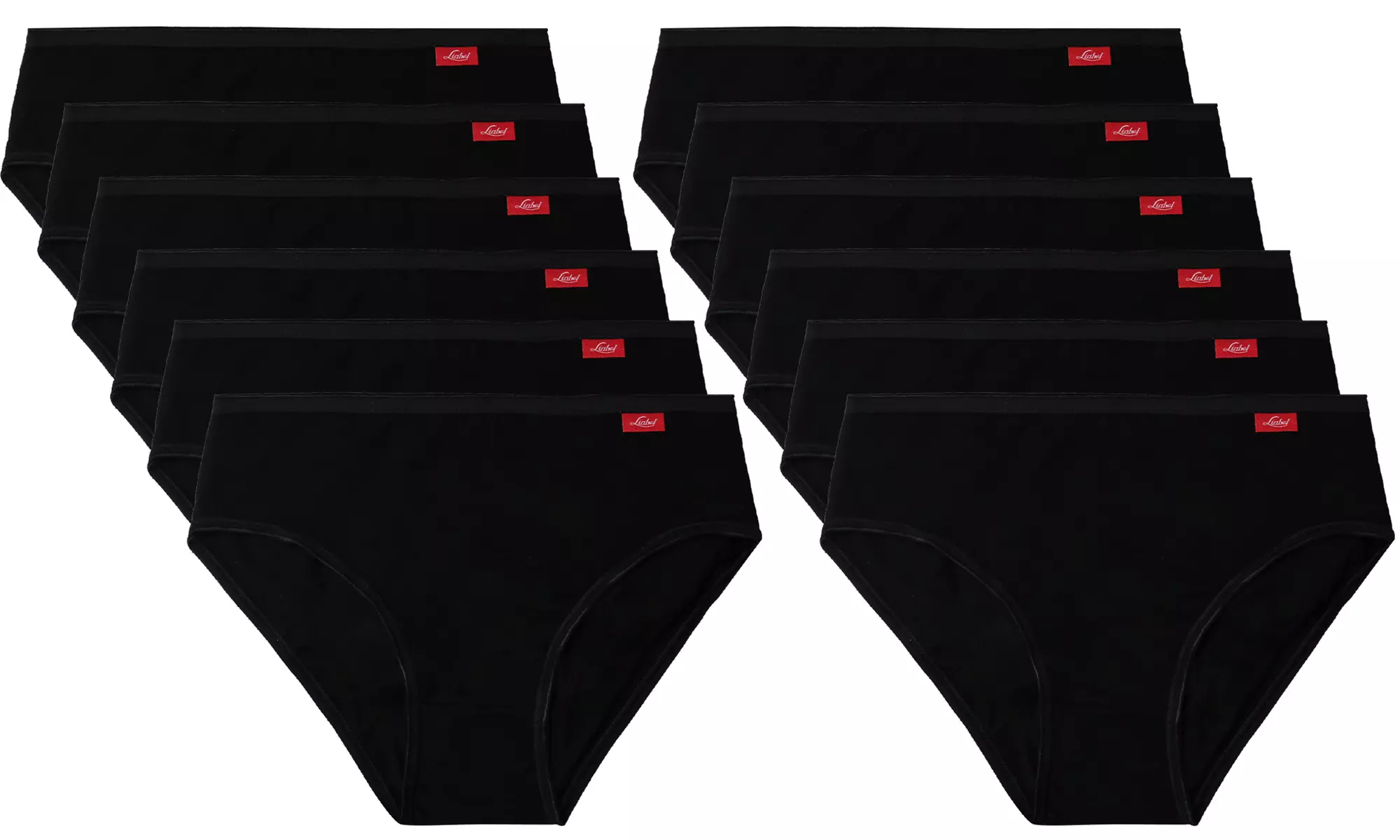 6 o 12 slip da donna in cotone elasticizzato Liabel