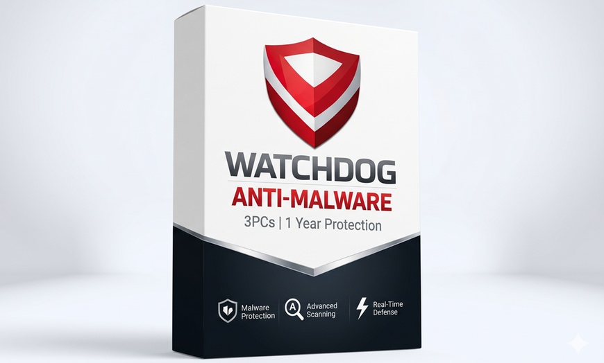 Image 2: Watchdog Anti-Malware Software 1 Year 3-Device License
