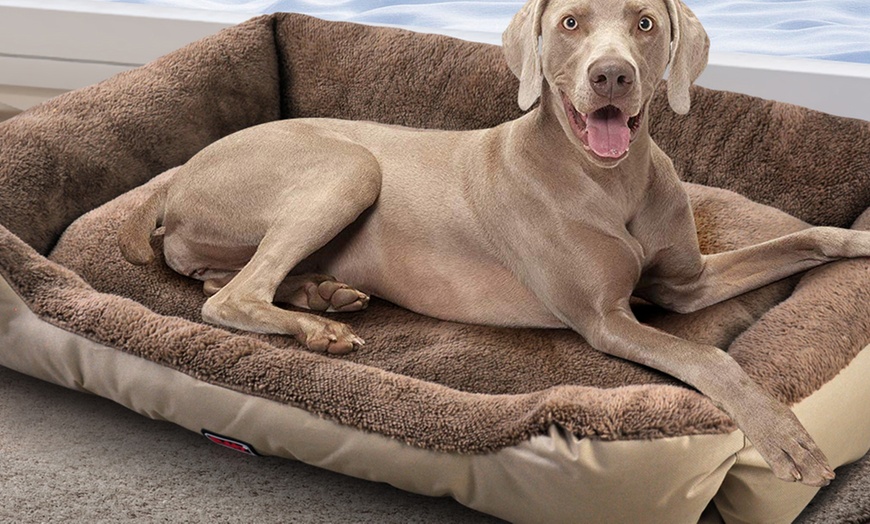 Image 24: Fleece Warm Pet Bed