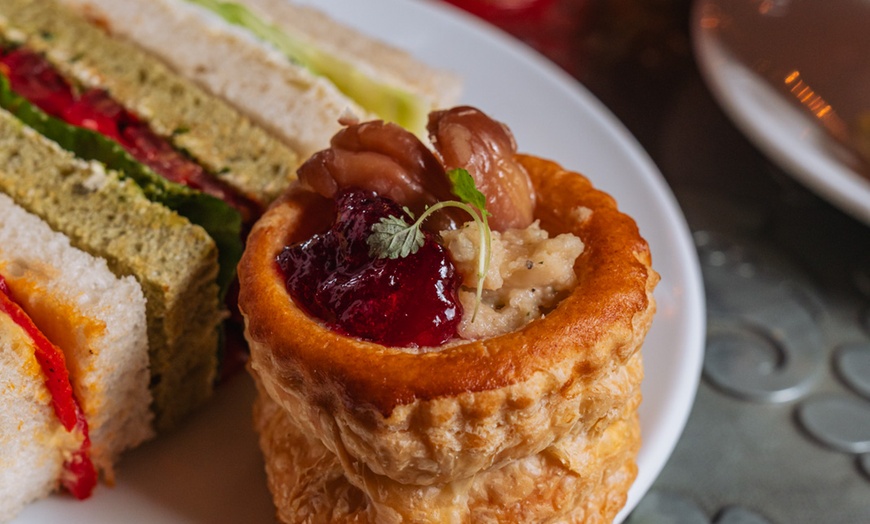 Image 12: Sparkling Afternoon Tea with Prosecco: Holiday Cheer at The Crazy Bear