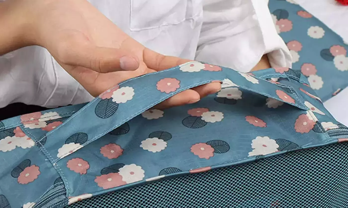 1x oder 2x 6er-Set Gepäck-Organizer