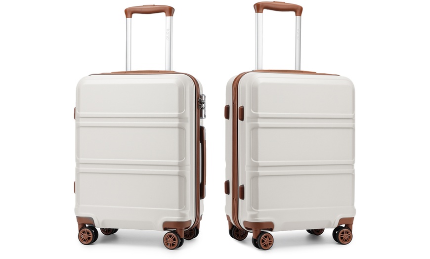 Image 4: Set de bagages 3 pièces : valise, sac de voyage et trousse de toilette