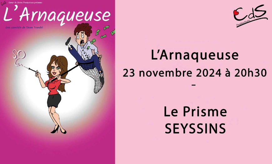 Image 1: "L'Arnaqueuse" : une comédie entre Pretty Woman et le Dîner de Cons