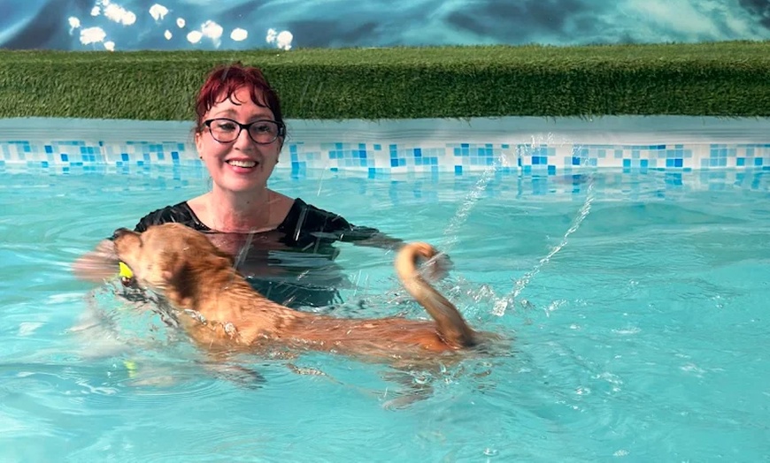 Image 10: Water Fun Awaits: Doggy Fun Swim Session (Owners Welcome to Swim Too)