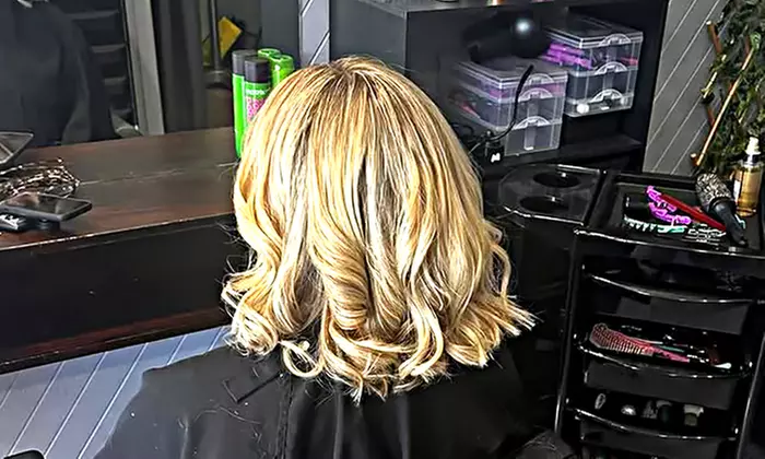 HairCut, Blow Dry & Hot Scissors or Ladies Style, Root Touch or Botox