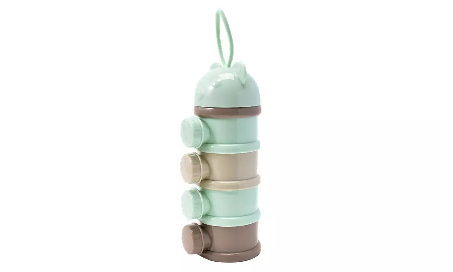 3-4 Layers Baby Formula Milk Powder Dispenser Infant Snack Storage Container