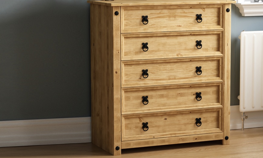 Image 36: Vida Designs Corona Bedroom Furniture Range