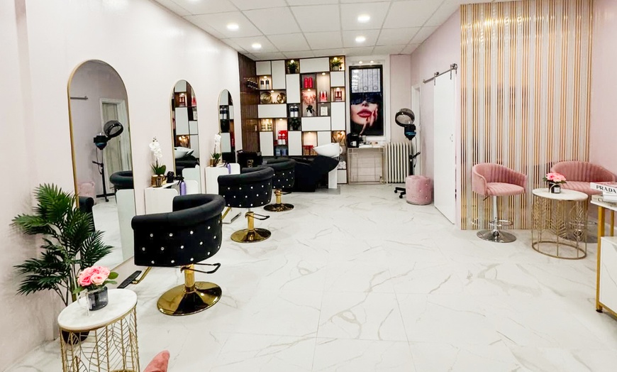 Image 2: Haircut + Shampoo, Conditioning & Blow-dry + Choice of Hair Color 