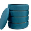 Image 7: Coppia di pouf Romeo e Giulietta