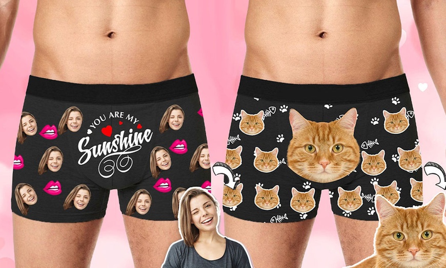 Image 4: Personalisierbare Foto-Unterwäsche für Männer oder Frauen