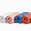 Image 1: Lot de 3 draps-housse en microlavée