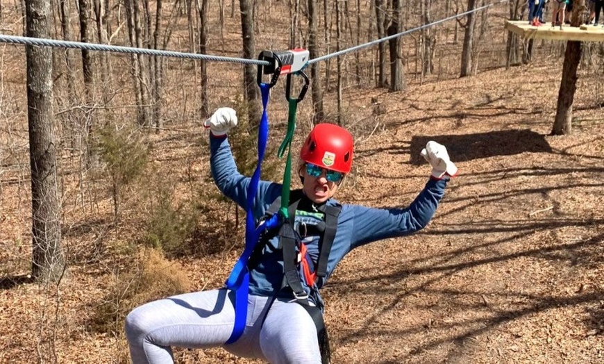 Image 5: Up to 28% Off 90-Min Canopy Zipline Tour: Adrenaline Zipline Co